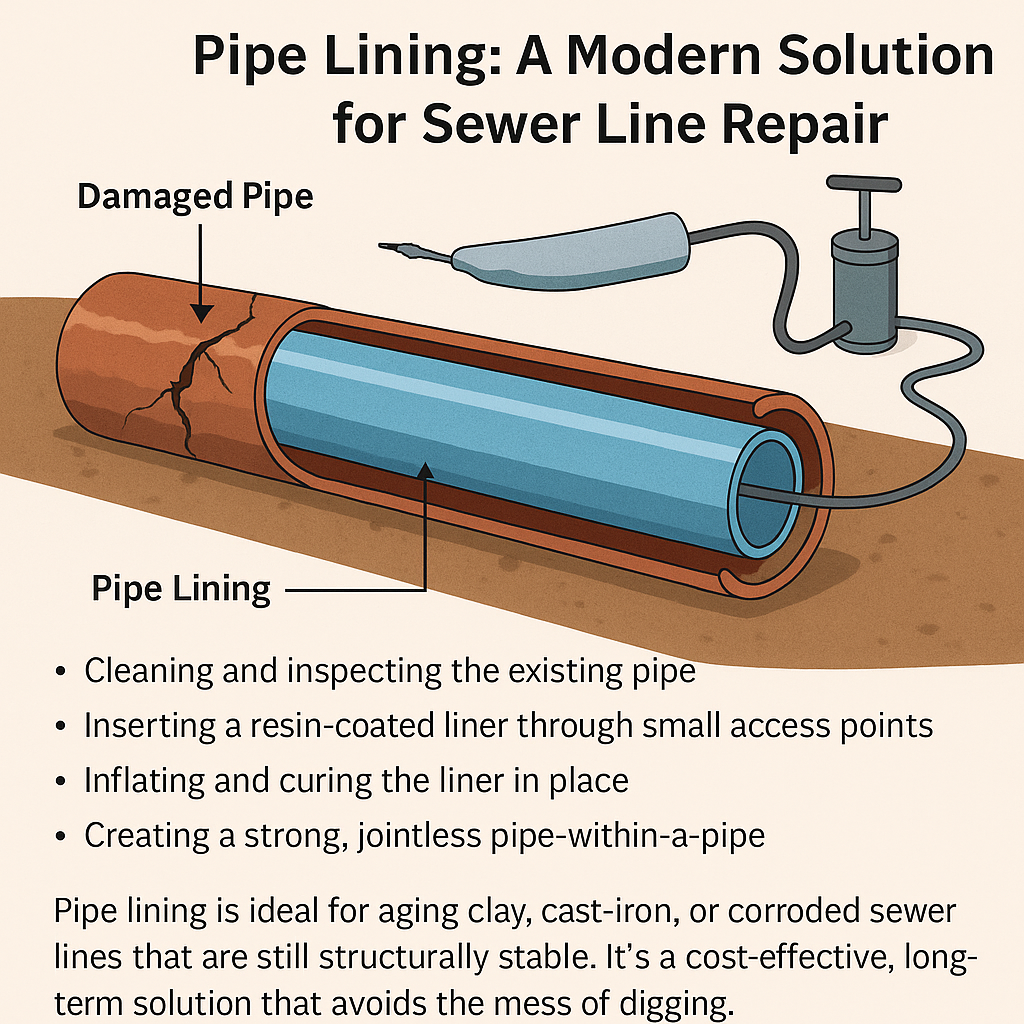 Pipe Lining: A Modern Solution for Sewer Line Repair