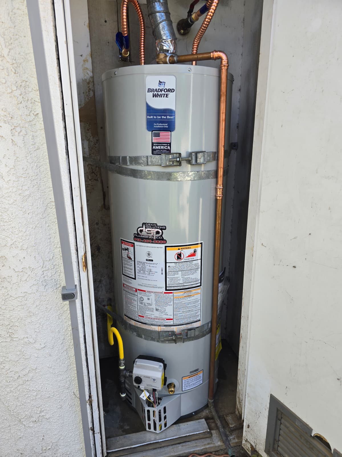 water heater replacement